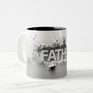 Tasse 2 Farben Vater