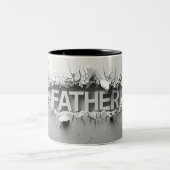 Tasse 2 Farben Vater (Mittel)