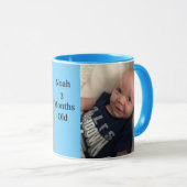 Tasse 2 Fotos Vorlage für individuelles Geschenk f (VorderseiteRechts)