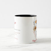 Tasse 2 Happy Mother's Day Farben (Mittel)