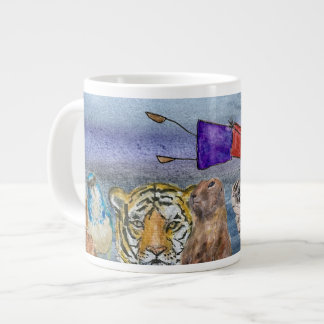 Tasse #2 Joanna fliegt über Tiere