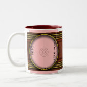 Tasse - 2 mit Seiten versehen - Porträt (Links)