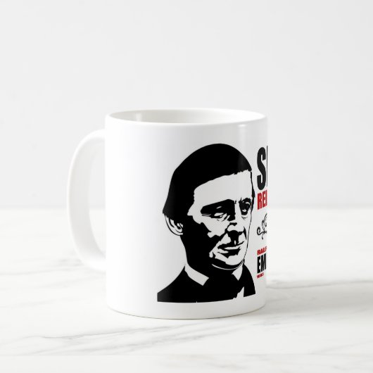 Tasse 2 Ralph Waldo Emerson (Vorderseite Links)