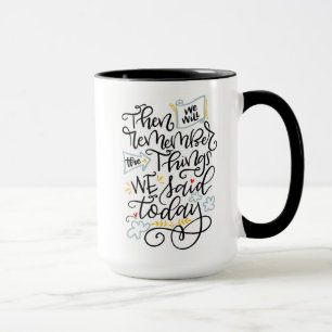 Tasse 2 von 2, dann werden wir uns erinnern...