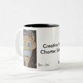 Tasse 2B-Ben und 2B-Nolan (Vorderseite Links)