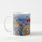 Tasse #3 Joanna fliegt über Tiere  (Links)