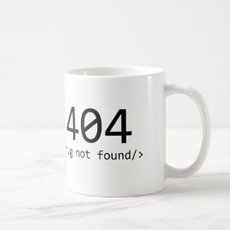 Tasse 404 nicht gefunden
