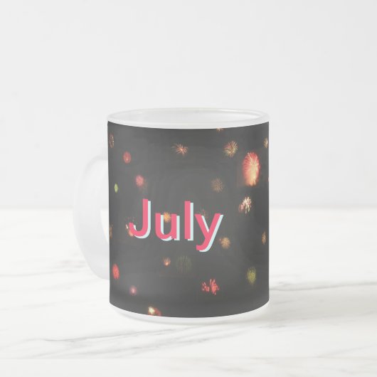 Tasse - 4. Juli (Vorderseite Links)