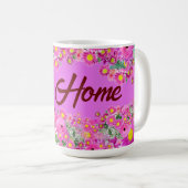 Tasse 4 (Rosa Blume Mix)RFPMDesign ©️ 2024 (VorderseiteRechts)
