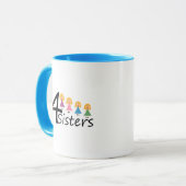 Tasse 4Sisters (Vorderseite Links)