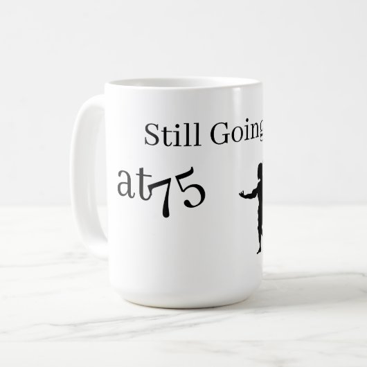 Tasse : 75 und stark . (Vorderseite Links)