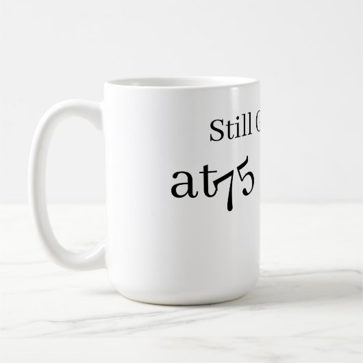 Tasse : 75 und stark . (Links)