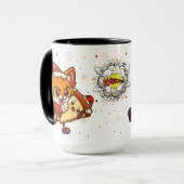 Tasse à café du temps des fêtes | Noel (Vorderseite Links)