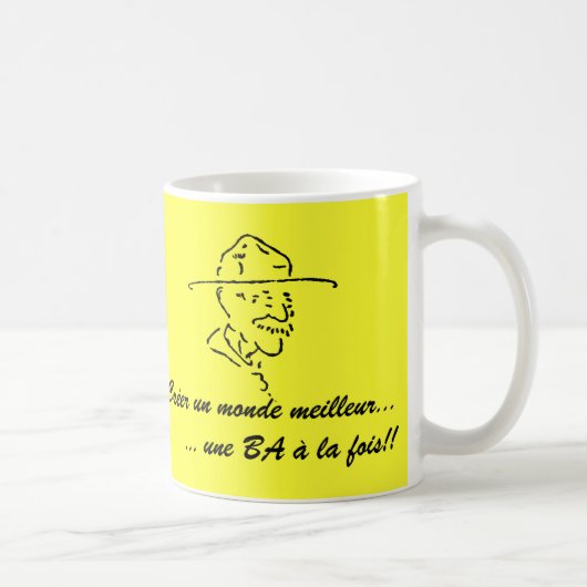 Tasse à café, Scoutisme u. Gießmaschine (Rechts)