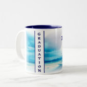 Tasse ~ Abschluss:: Blau (Vorderseite Links)