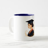 Tasse - Absolventin (Vorderseite Links)