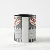 Tasse Abstract Patchwork-Quilten Quilt Retro Vinta (Zentrum)