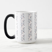 Tasse abstrakt Luxury Geometric Modedesign (Links)