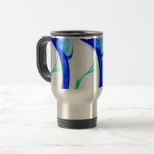 Tasse abstrakt Waves (Vorderseite Links)