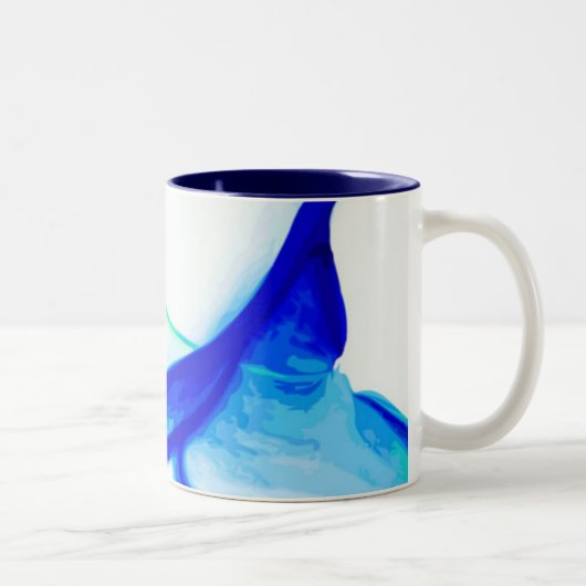 Tasse abstrakt Waves (Rechts)