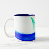 Tasse abstrakt Waves (Links)