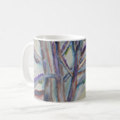 Tasse abstrakte Bäume (Vorderseite Links)