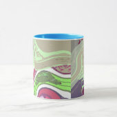 Tasse abstrakte Kunst / Cup (Zentrum)