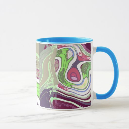 Tasse abstrakte Kunst / Cup (Rechts)