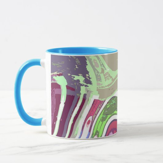 Tasse abstrakte Kunst / Cup (Links)