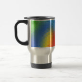 Tasse, "ABSTRAKTE RAINBOW-FARBEN" Reisebecher (Links)