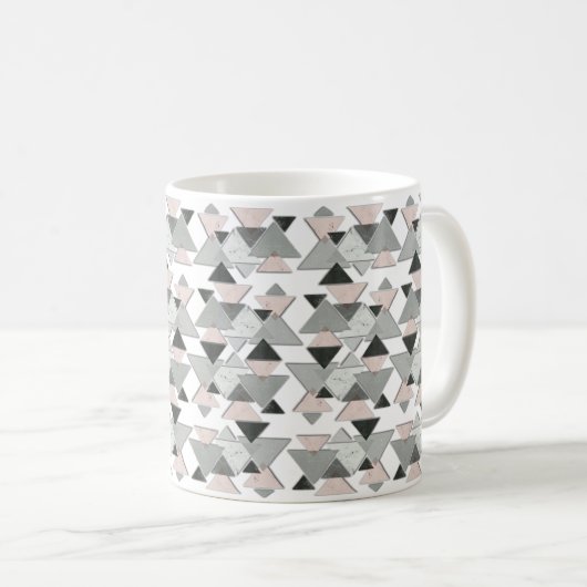 Tasse abstrakter geometrischer Muster (VorderseiteRechts)