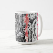 Tasse – Abstraktes Land (VorderseiteRechts)