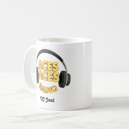 Tasse Aces Logo Jani (Vorderseite Links)