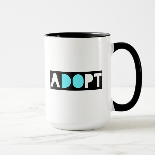 Tasse Adoptiert (Rechts)