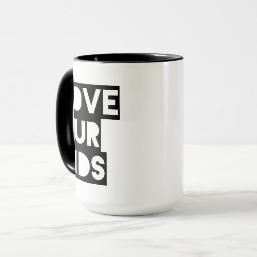 Tasse Adoptiert (Vorderseite Links)