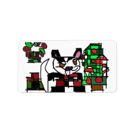 Tasse Adressaufkleber