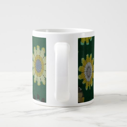 Tasse - Afghanische Daisien (Rückseite)