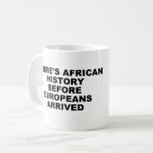 Tasse Afrikanische Geschichte (Vorderseite Links)