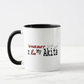 Tasse Akita (I Liebe) (Links)