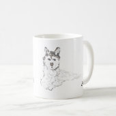 Tasse: Alaskan Husky Kaffeetasse (VorderseiteRechts)