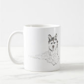 Tasse: Alaskan Husky Kaffeetasse (Links)