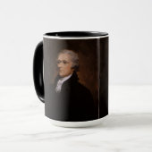 Tasse Alexanders Hamilton (Vorderseite Links)