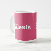 Tasse Alexis (Vorderseite Links)