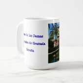 Tasse Alhambras Granada Spanien (Vorderseite Links)
