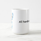 Tasse 'Alle Mann an Deck Mamas Leben' (Mittel)