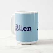 Tasse Allen (Vorderseite Links)