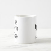 Tasse "Alles am Tag legen" (Mittel)