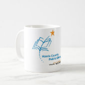 Tasse allgemeiner Bibliothek Harris County (Vorderseite Links)