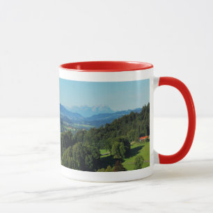 Tasse Alpenpanorama mit Säntis