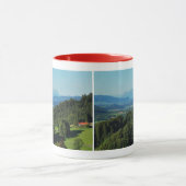 Tasse Alpenpanorama mit Säntis (Zentrum)